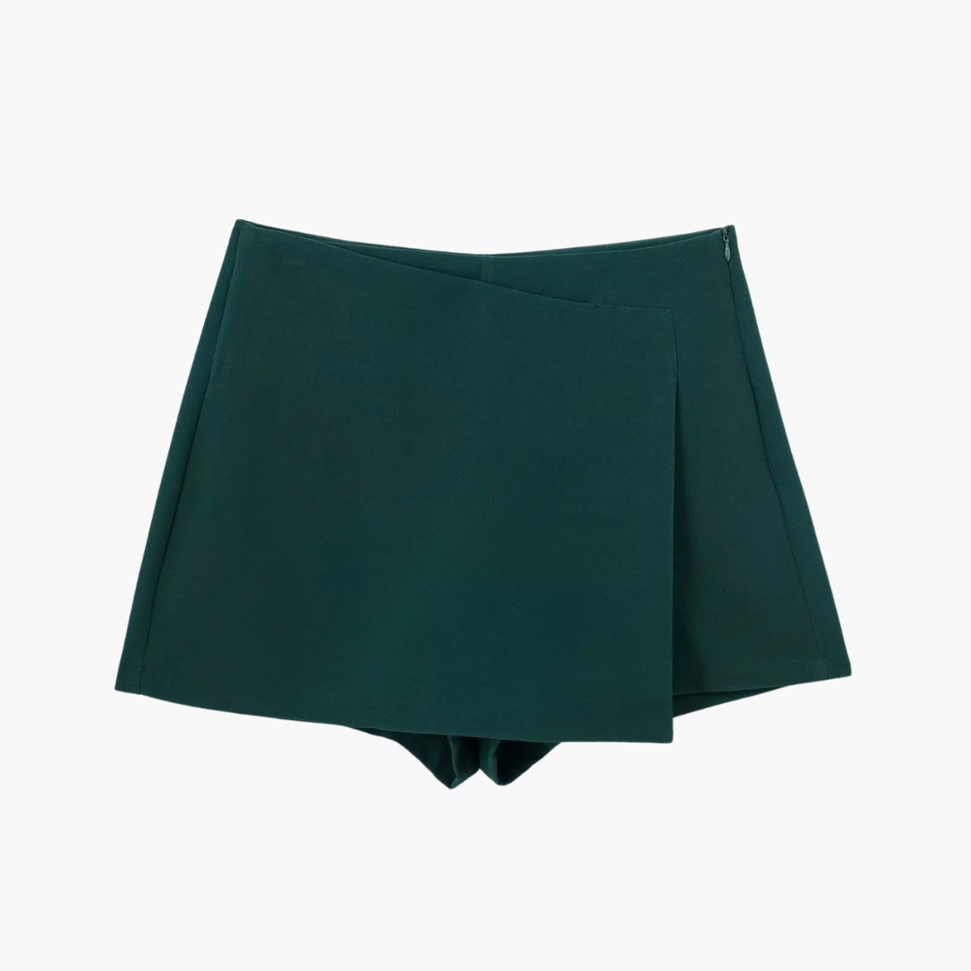 Women’s Skort with Pleats and Built-In Shorts