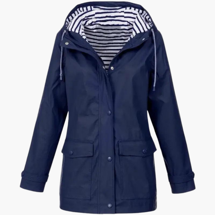 Women’s Waterproof Outdoor Jacket with Lightweight Design and Relaxed Fit