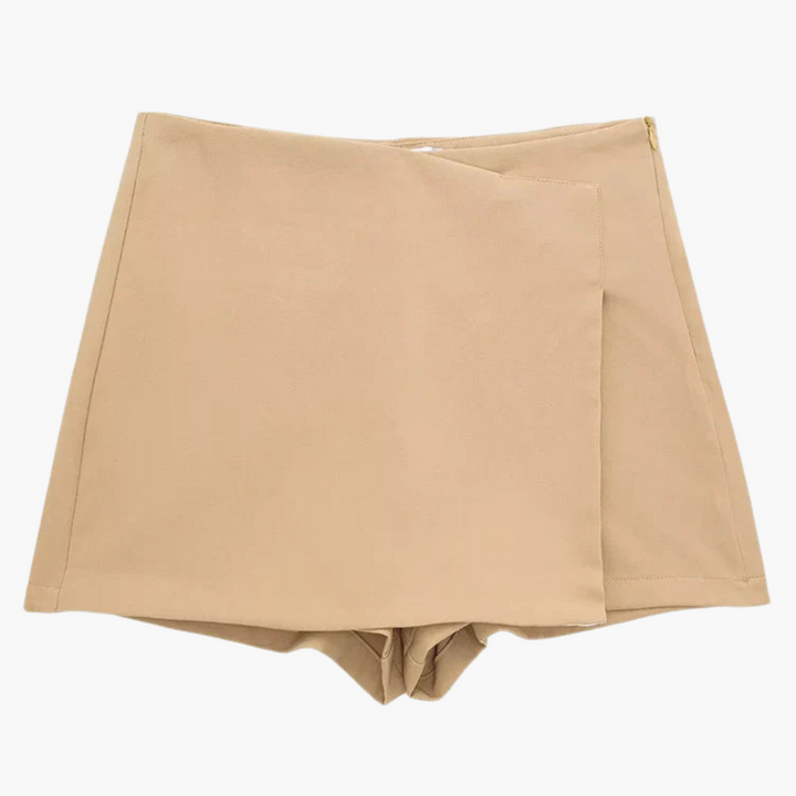Women’s Skort with Pleats and Built-In Shorts