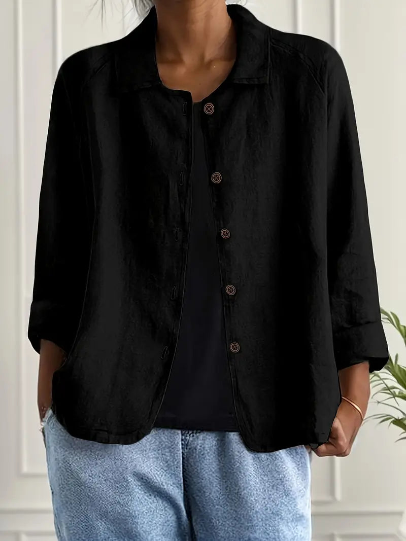 Classic Work Top Women – Smart Casual Everyday Blouse