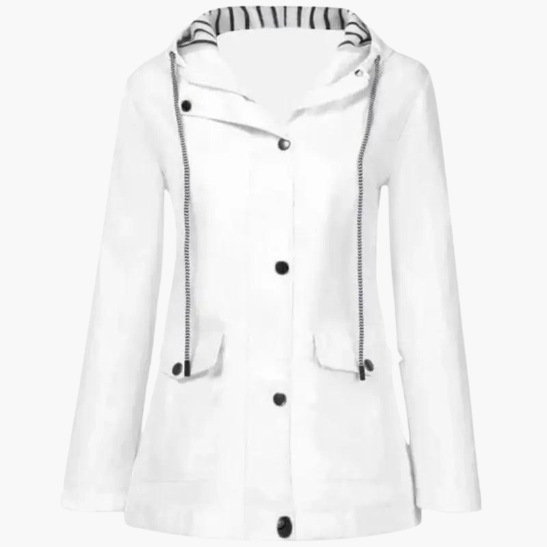 Women’s Waterproof Outdoor Jacket with Lightweight Design and Relaxed Fit