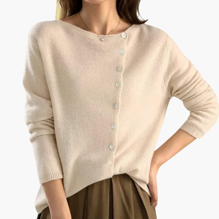 Long-Sleeve Buttoned Cardigan for Women – Stylish &amp; Comfortable