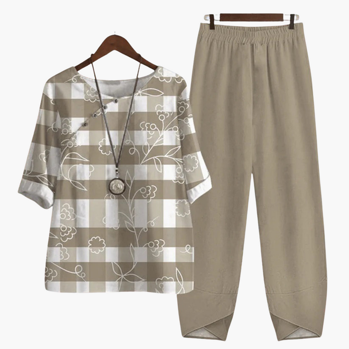 Women’s Co - Ord Set with Coordinated Design and Relaxed Fit