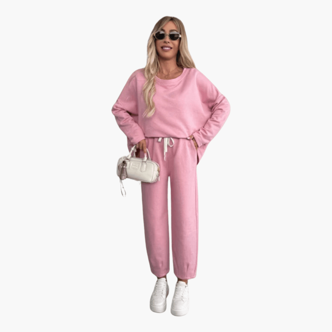 Women’s Two-Piece Co-Ord Set with Relaxed Fit