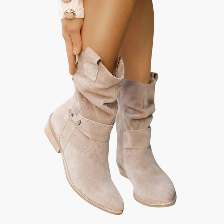 Women’s Boots with Padded Insole and Flexible Sole