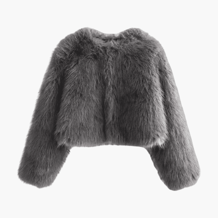 Women’s Cropped Jacket with Long Sleeves