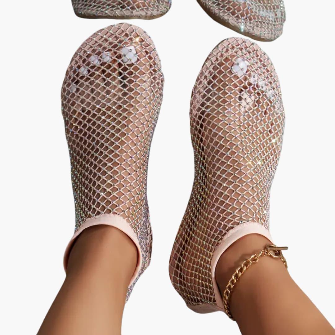 Women’s Summer Sandals with Breathable Mesh and Cushioned Sole
