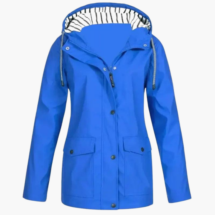 Women’s Waterproof Outdoor Jacket with Lightweight Design and Relaxed Fit