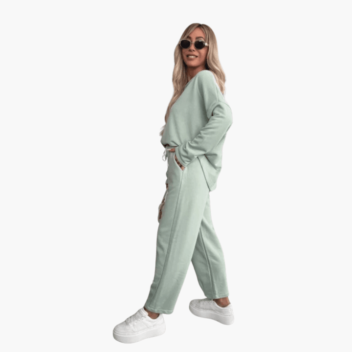 Women’s Two-Piece Co-Ord Set with Relaxed Fit