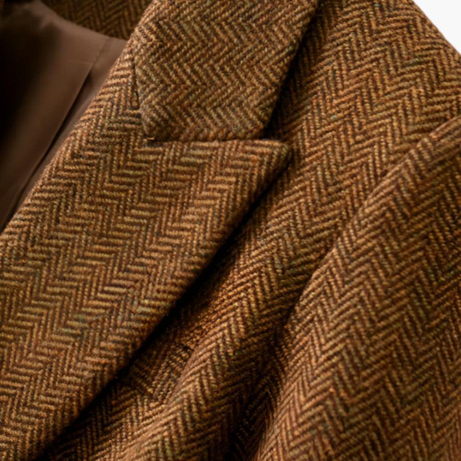 Belted Wool Blazer – Women&