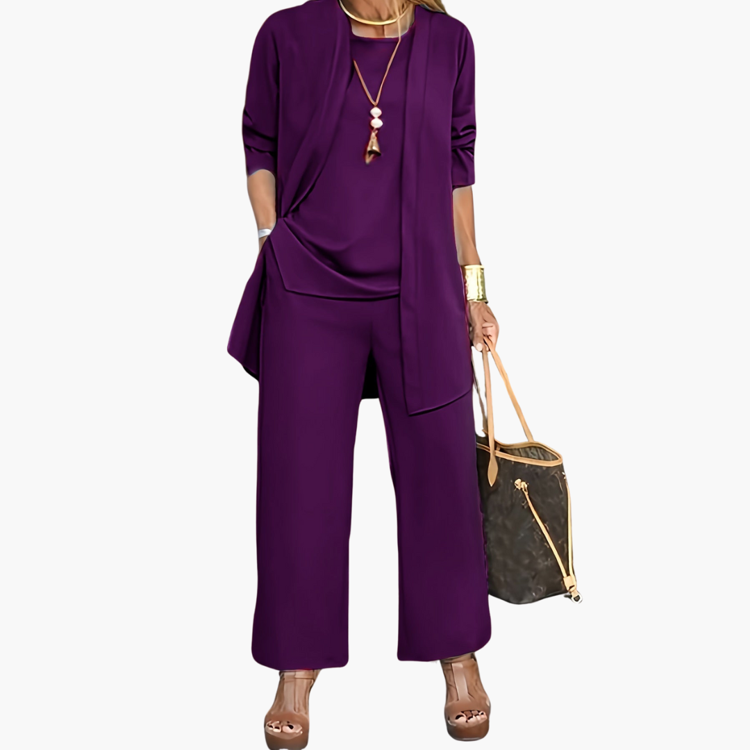 Women’s Three-Piece Casual Lounge Set