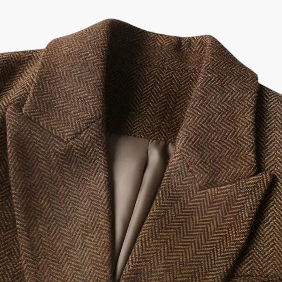 Belted Wool Blazer – Women&