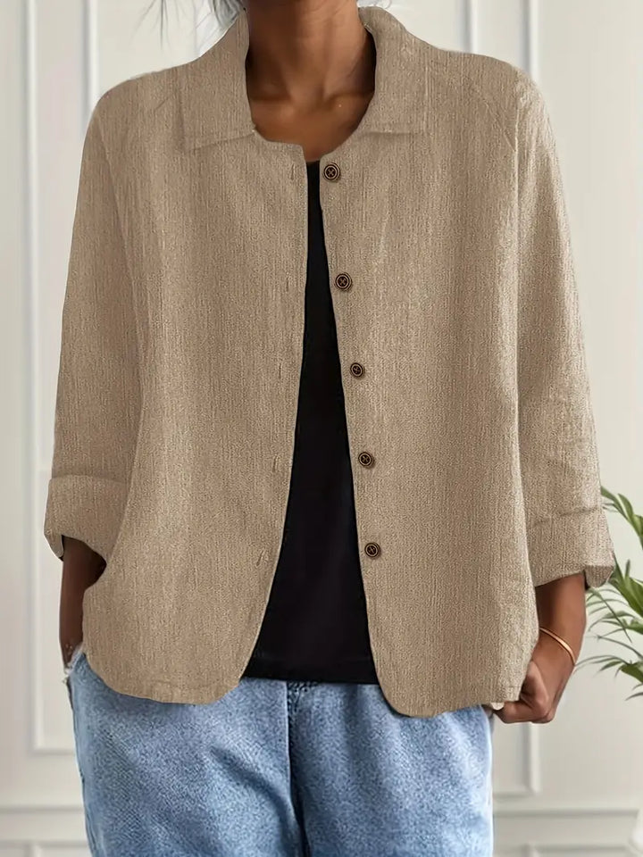 Classic Work Top Women – Smart Casual Everyday Blouse